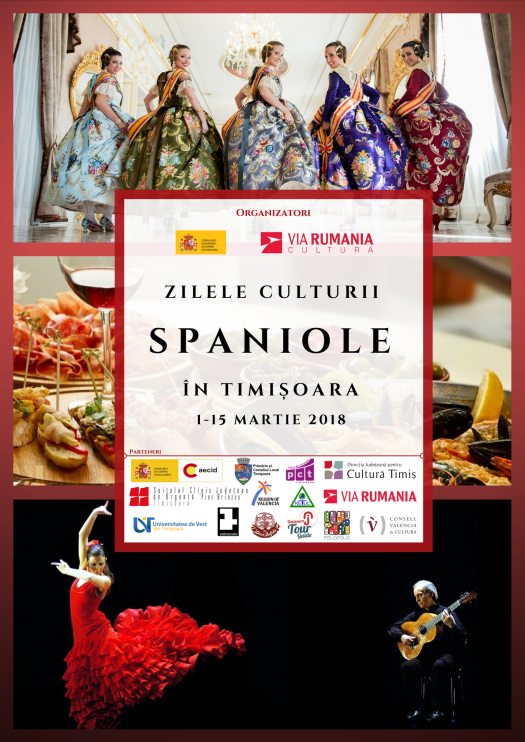 Zilele Culturii Spaniole in Timisoara - Poster